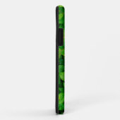 緑の葉抽象芸術モノグラムの電話ケース Case-Mate iPhoneケース (裏面/右)