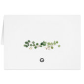 緑の葉葉エレガントのあり (裏面横)