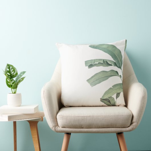 緑の葉 クッション (椅子)