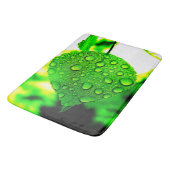 緑の葉 バスマット (アングル)