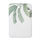 緑の葉 バスマット (正面縦)