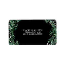 緑の葉&フローレットブラック ラベル