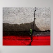 緑の葉 ポスター (正面)