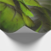 緑の葉 ラッピングペーパー (角)