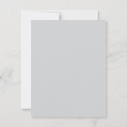 緑の葉 招待状 (裏面)