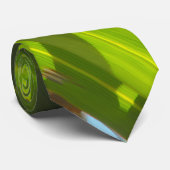 緑の葉、日光と青空 ネクタイ (ロール)
