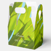 緑の葉、日光と青空 フェイバーボックス (オープン)