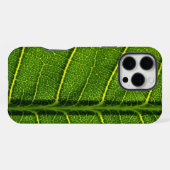 緑の葉 iPhoneケース (裏面横)