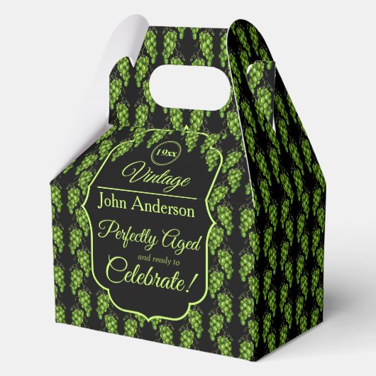 緑の葡萄の箱 フェイバーボックス (正面)