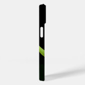 緑の蓮の花 ブラック Case-Mate iPhoneケース (裏面 / 右)