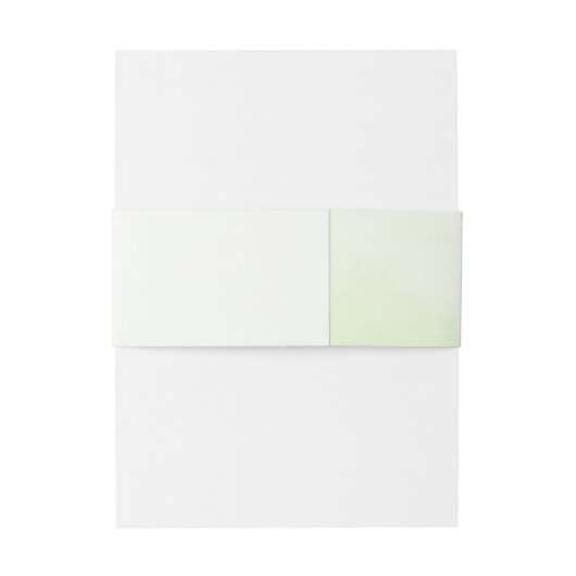 緑の蘭モノグラム結婚ズ 招待状ベリーバンド (裏面例)