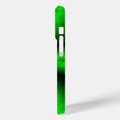 緑の虹を象の皮の革のオプティックに Case-Mate iPhoneケース (裏面 / 左)