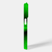緑の虹を象の皮の革のオプティックに Case-Mate iPhoneケース (裏面 / 右)