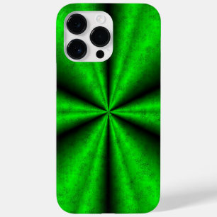緑の虹を象の皮の革のオプティックに Case-Mate iPhone 14 PRO MAXケース