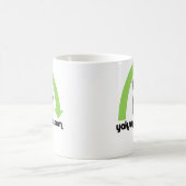 緑の虹 コーヒーマグカップ (中央)