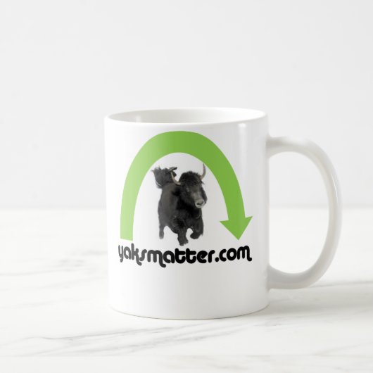 緑の虹 コーヒーマグカップ (右)