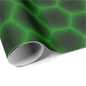 緑の蜜蜂の巣 ラッピングペーパー (ロールコーナー)