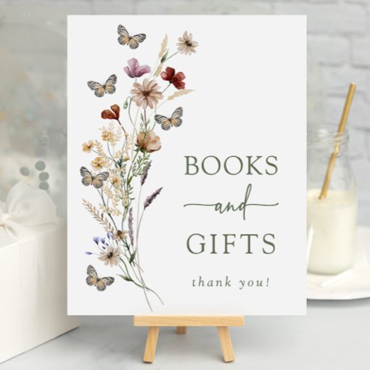 緑の蝶ギフト赤ちゃんシャワーポスター ポスター