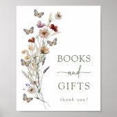 緑の蝶ギフト赤ちゃんシャワーポスター ポスター (正面)