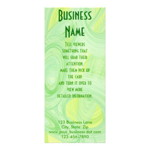 緑の螺線形の傷 ラックカード