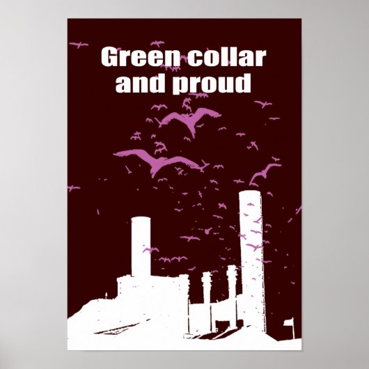 緑の襟と誇りを持った ポスター (正面)