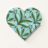 緑の谷のユリとテントウムシの対称性 ノートブック (裏面)