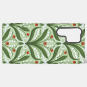 緑の谷のユリとテントウムシの対称性 SAMSUNG GALAXYケース (裏面横)