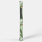 緑の谷のユリとテントウムシの対称性 SAMSUNG GALAXYケース (右側面)