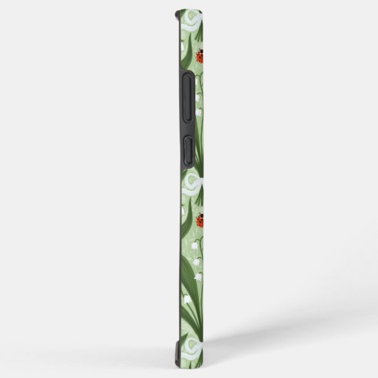 緑の谷のユリとテントウムシの対称性 SAMSUNG GALAXYケース (右側面)