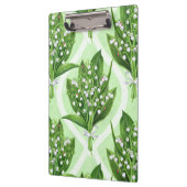 緑の谷の花のユリの花束 クリップボード (左)