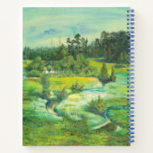 緑の谷 ノートブック (裏面)