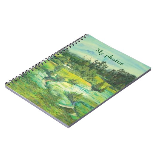 緑の谷 ノートブック (左側)