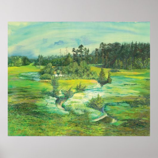 緑の谷 ポスター (正面)