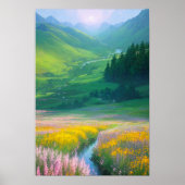 緑の谷 ポスター (正面)