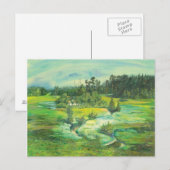 緑の谷 ポストカード (正面/裏面)