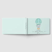 緑の象の赤男女兼用ちゃんシャワー ゲストブック (全面)