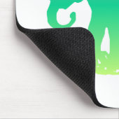 緑の象 マウスパッド (コーナー)