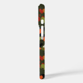 緑の赤いハートパターン Case-Mate iPhoneケース (裏面 / 左)