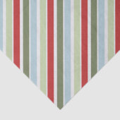緑の赤い青ストライプ色 薄葉紙 (詳細)