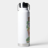 緑の赤い黄色の個人用ウォーターボトル ウォーターボトル (正面)