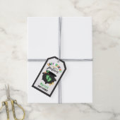 緑の足跡の魔女のベビーを作る薬 ギフトタグ (より糸付き)