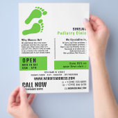 緑の足跡、ポダイアトリオン、ポダイアトリスト チラシ (手)