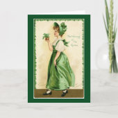 緑の身に着けていること カード (正面)