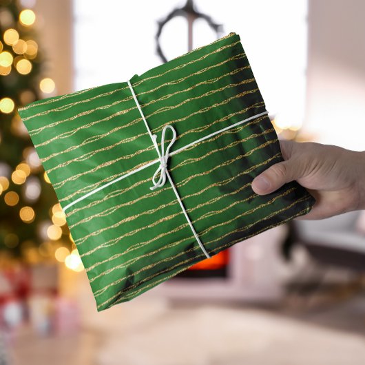 緑の輝くクリスマス 薄葉紙