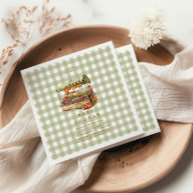 緑の農家市場の赤ちゃんシャワー