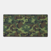 緑の迷彩パターン、軍隊パターン、陸軍 デスクマット (正面)