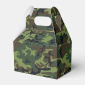 緑の迷彩パターン、軍隊パターン、陸軍 フェイバーボックス (裏面サイド)