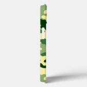 緑の迷彩柄パターン Case-Mate iPhoneケース (裏面 / 右)