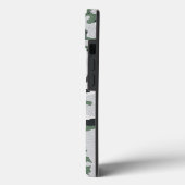 緑の迷彩模様ケースメイトiPhoneケース Case-Mate iPhoneケース (裏面 / 左)