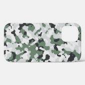 緑の迷彩模様ケースメイトiPhoneケース Case-Mate iPhoneケース (裏面 (横))